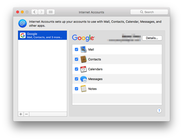 mac contacts not syncing with google